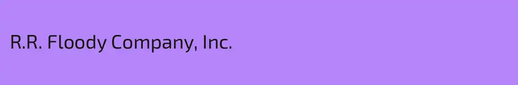 R.R. Floody Company, Inc.